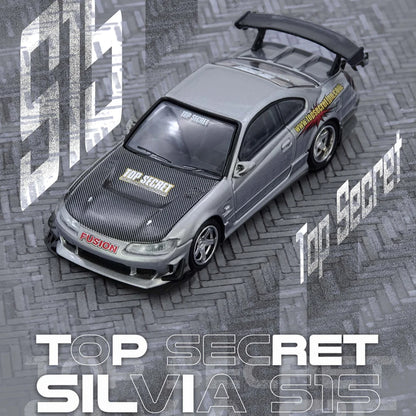 NISSAN (S15) SILVIA TOP SECRET (SILVER) - INNO64