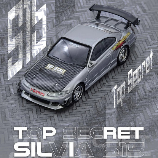 NISSAN (S15) SILVIA TOP SECRET (SILVER) - INNO64