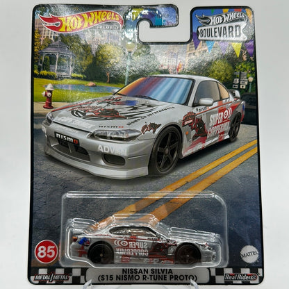 Nissan Silvia (S15 NISMO R-Tune Proto) Boulevard #85 Hotwheels Premium