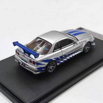 Nissan Skyline GT-R R34 Brian O’Conner FAST & FURIOUS 1:64