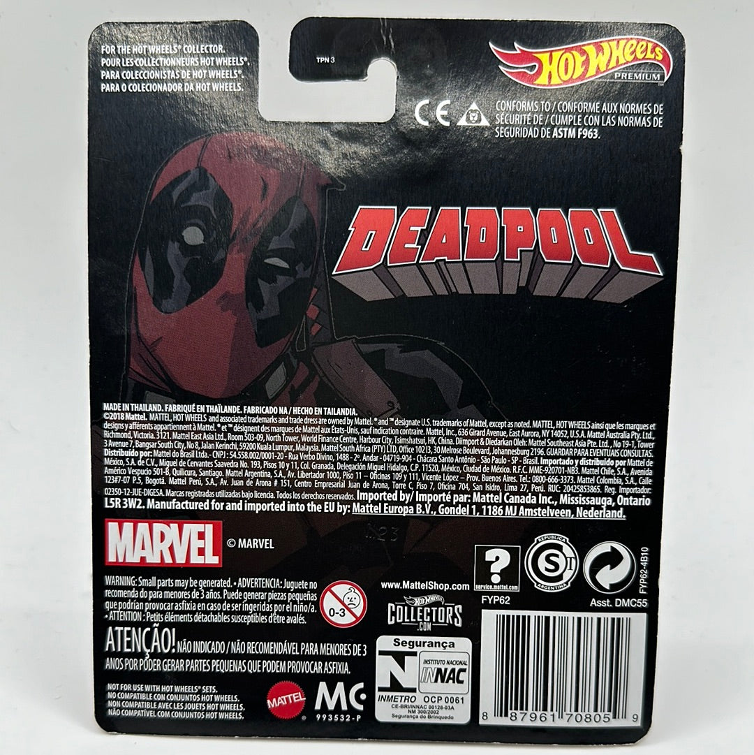 Deadpool Ice Cream Truck Marvel Hotwheels Premium 1:64