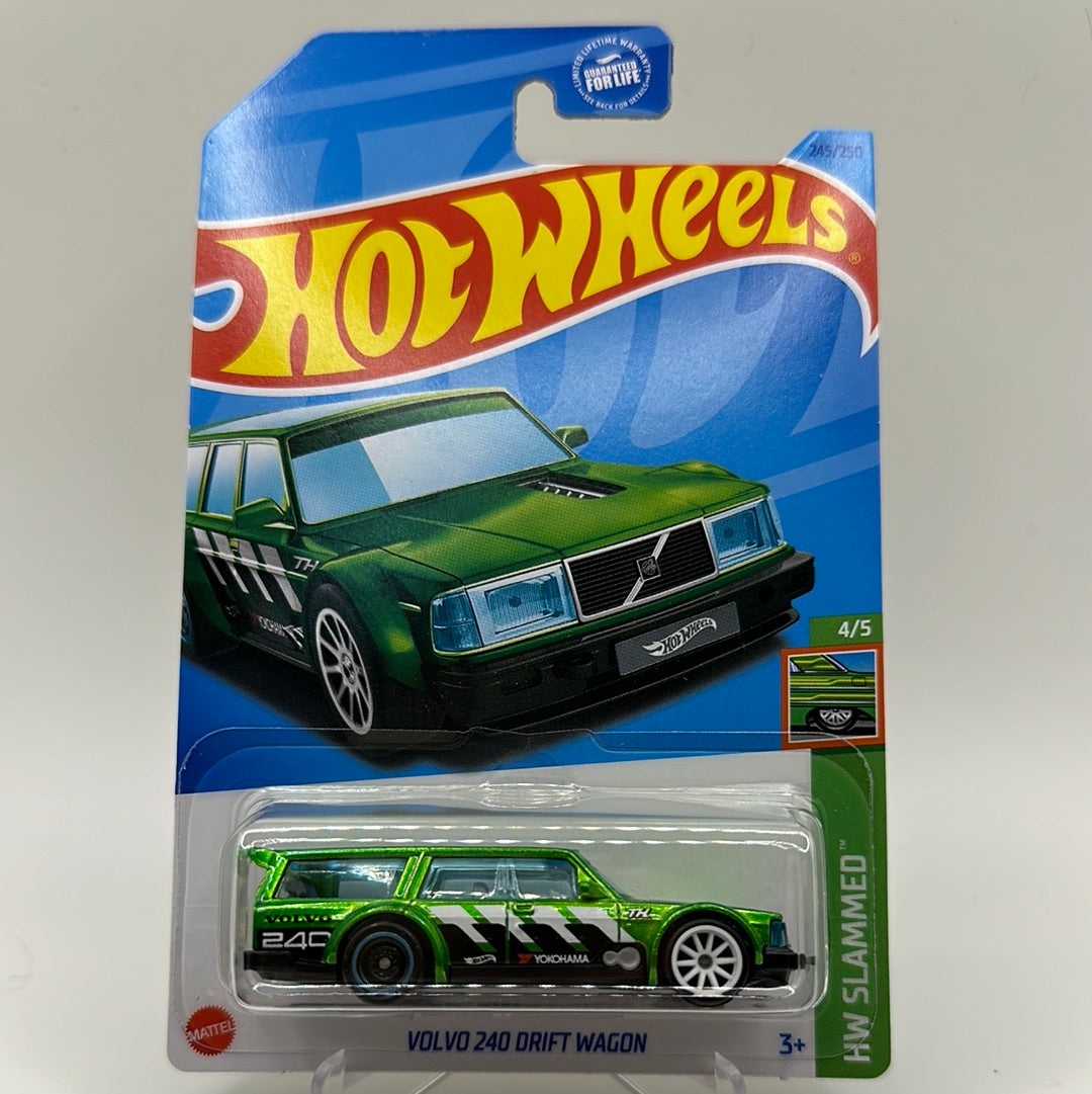 Volvo 240 Drift Wagon *STH* Super Treasure Hunt HW Slammed 4/5 Hotwheel 245/250 Mainline