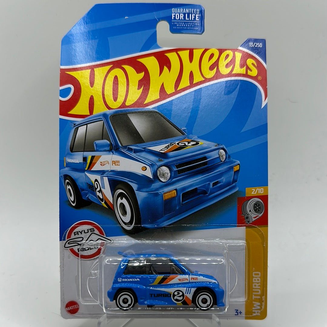 ‘85 Honda City Turbo II HW Turbo 2/10 Hotwheels 13/250 mainline 1:64