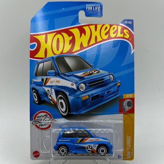 ‘85 Honda City Turbo II HW Turbo 2/10 Hotwheels 13/250 mainline 1:64