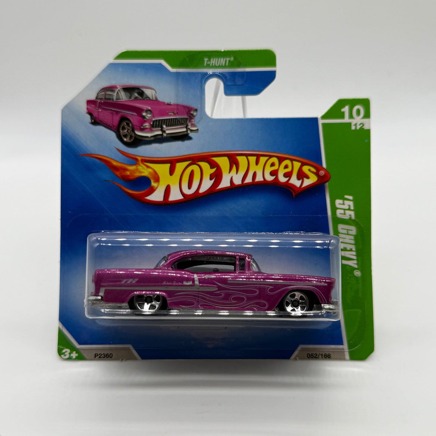 ‘55 Chevy T-HUNT Treasure Hunt 10/12 Hotwheels Mainline 052/166