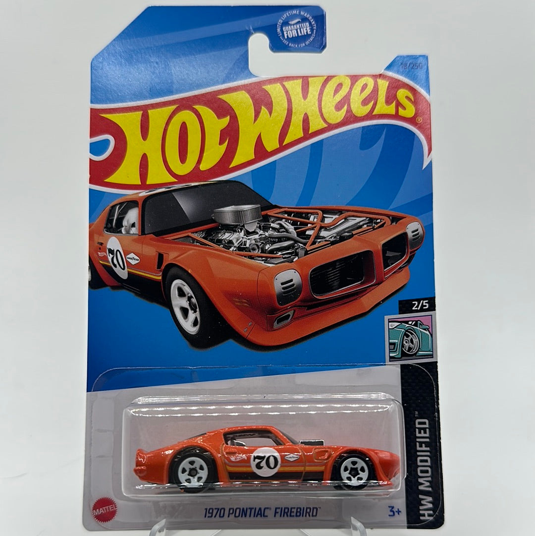 1970 Pontiac Firebird - HW Modified 2/5 Hotwheels Mainline 18/250 *US Exclusive*