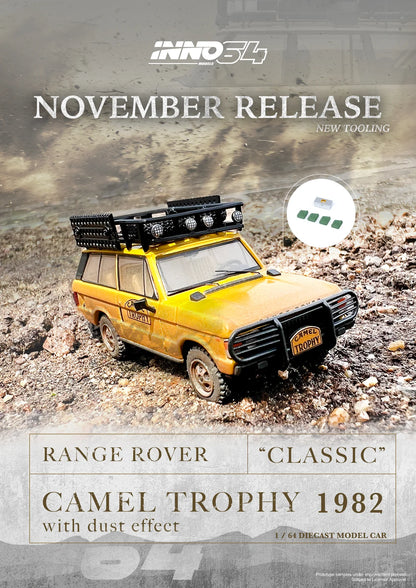 RANGE ROVER CLASSIC CAMEL TROPHY 1982 - INNO64 1:64