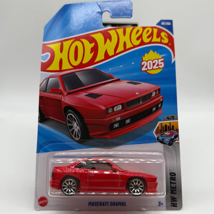 Maserati Shamal - HW Metro 4/5 Hotwheels Mainline 58/250