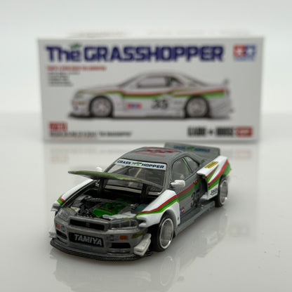 Nissan Skyline GT-R (R34) “The Grasshopper” CHASE Kaido House x MiniGT