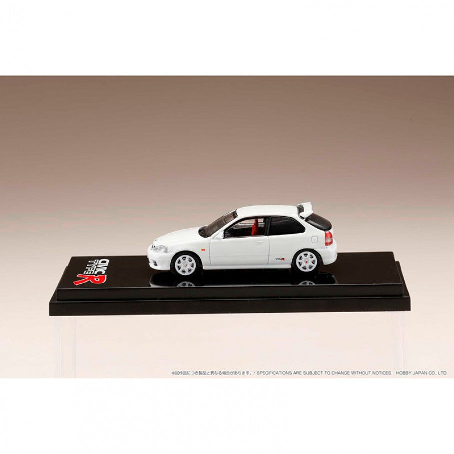 Honda Civic Type R EK9 Championship White w/ Engine Display - Hobby Japan 1/64