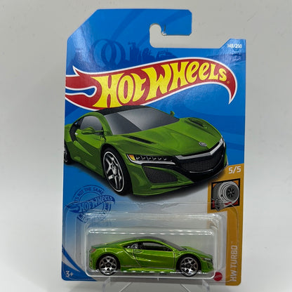 ‘17 Acura NSX HW Turbo 5/5 Hotwheels Mainline 148/250