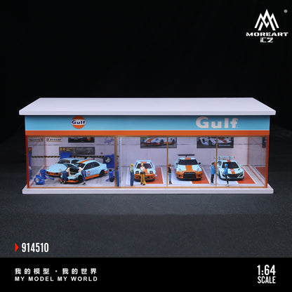 GULF Parking Exhibition Hall Scene MoreArt 1:64