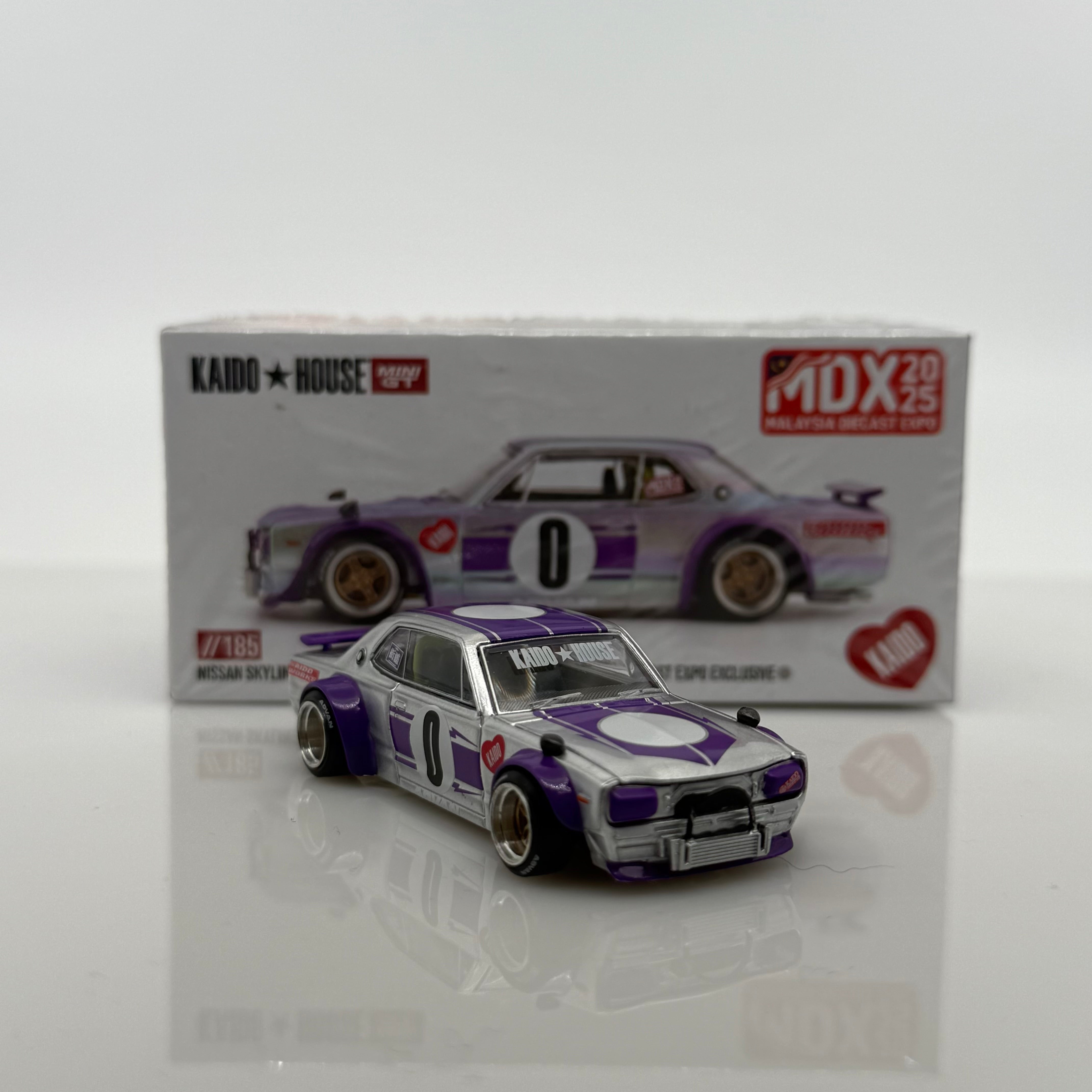 2025 MDX Exclusive Kaido House x Mini GT Nissan Skyline 2000GT-R