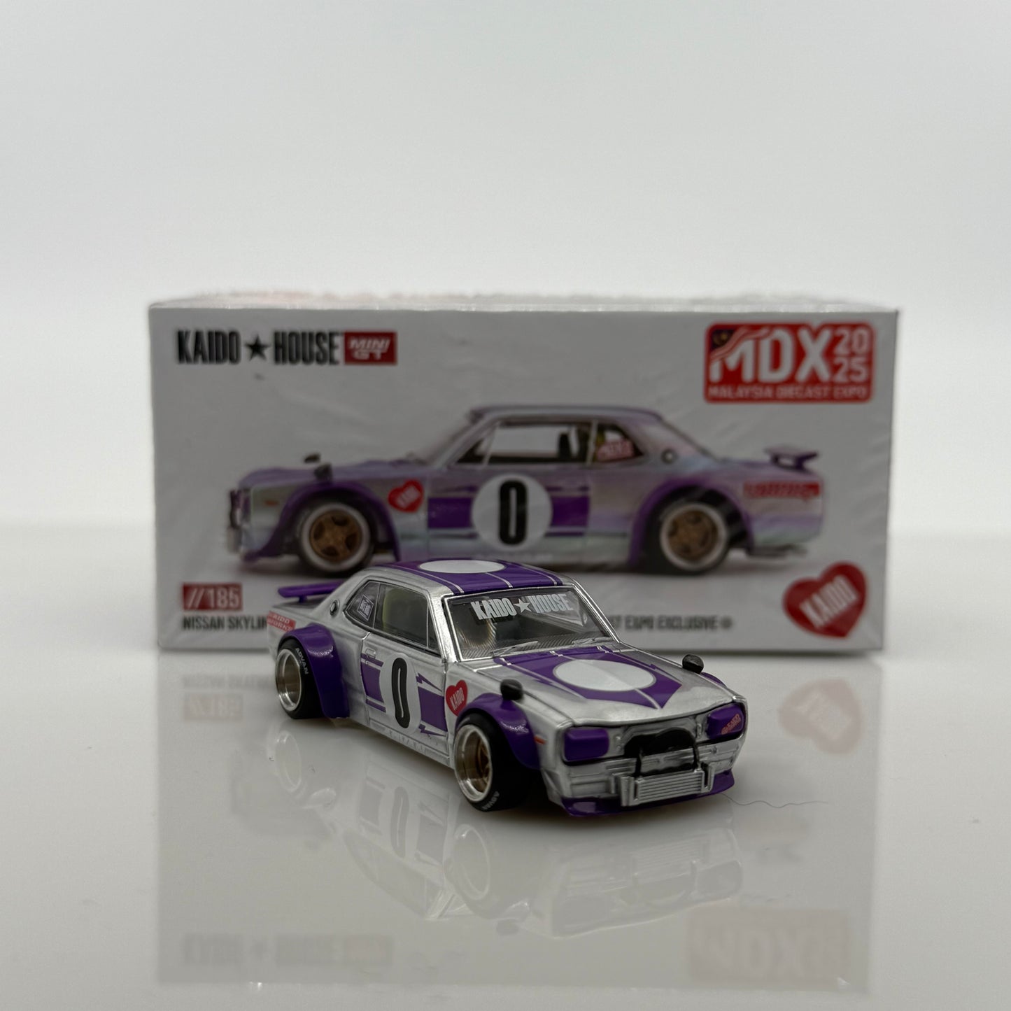 2025 MDX Exclusive Kaido House x Mini GT Nissan Skyline 2000GT-R KGPC10 Kaido Works “Opened”