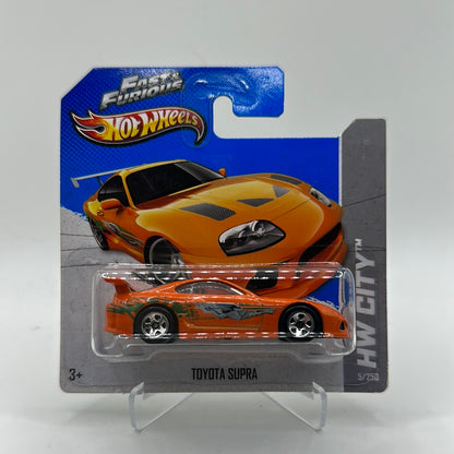 Toyota Supra FAST & FURIOUS HW CITY Hotwheels Mainline 5/250