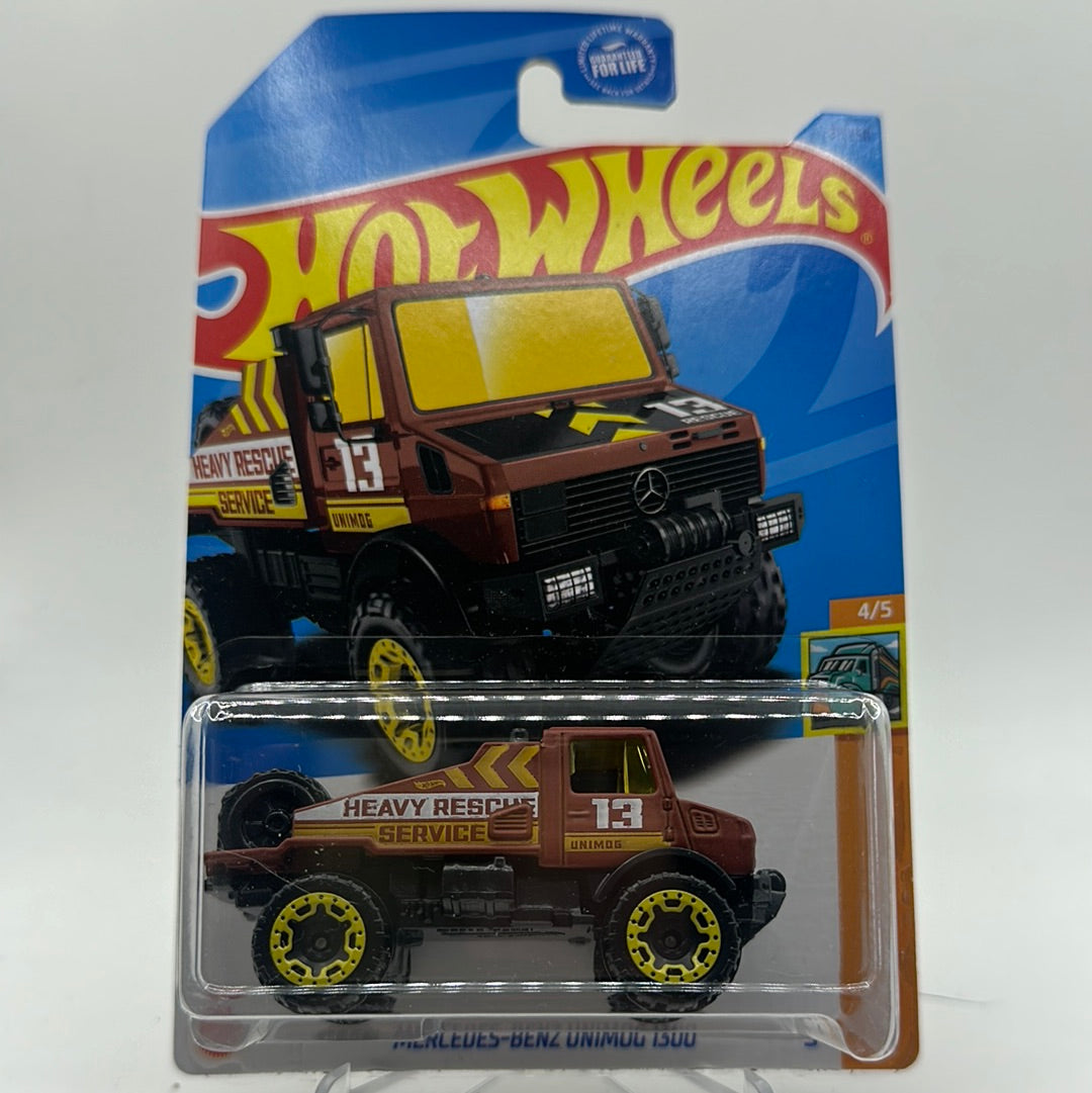 Mercedes-Benz Unimog 1300 - HW Haluers 4/5 Hotwheels Mainline