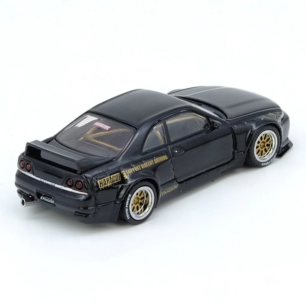 NISSAN SKYLINE GT-R (R33) PANDEM ROCKET BUNNY (BLACK) INNO64