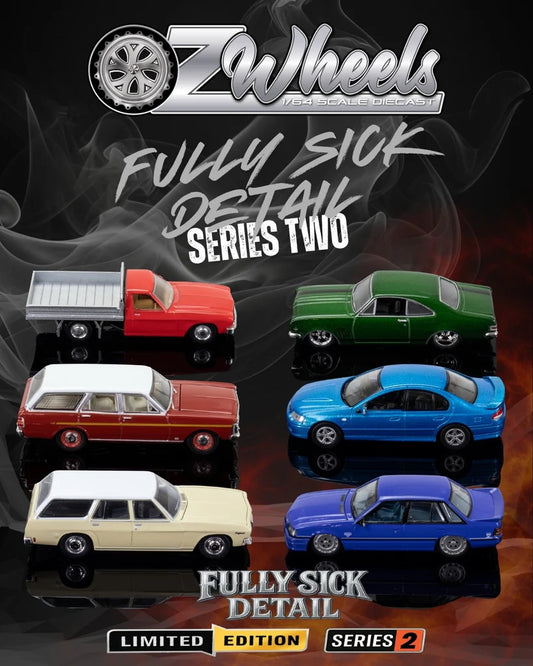 FSD ROAD SERIES 2 (FULL SET OR INDIVIDUAL - OZ WHEELS 1:64
