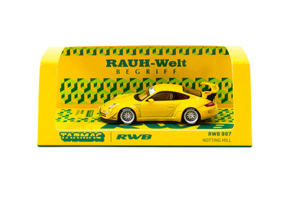 Porsche RWB 997 (NOTTING HILL) (YELLOW) - TARMAC WORKS (PORSCHE 911)