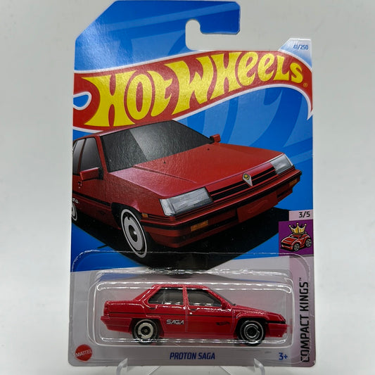 Proton Saga Compact Kings 3/5 Hotwheels Mainline 41/250