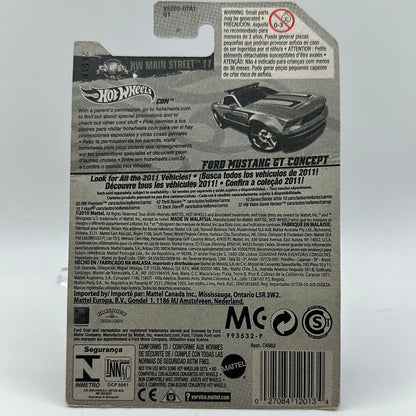 Ford Mustang GT Concept - HW Main Street 11 2/10 Hotwheels Mainline 162/244