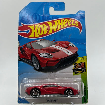 ‘17 Ford GT - HW Exotics 8/10 Hotwheels Mainline 240/365 *Bad Condition card*