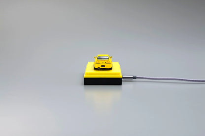 Nismo Nissan R33 400R (Yellow) - Kyosho 1:64 (MOTN LED Compatible)