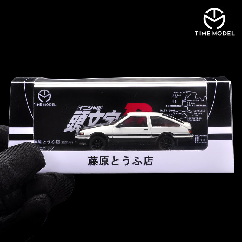 Toyota AE86 INITIAL D (Black Top) - Time Model 1:64