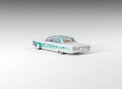 1964 Cadillac Coupe Deville White - LOWRIDER (Posable) 97m 1:64