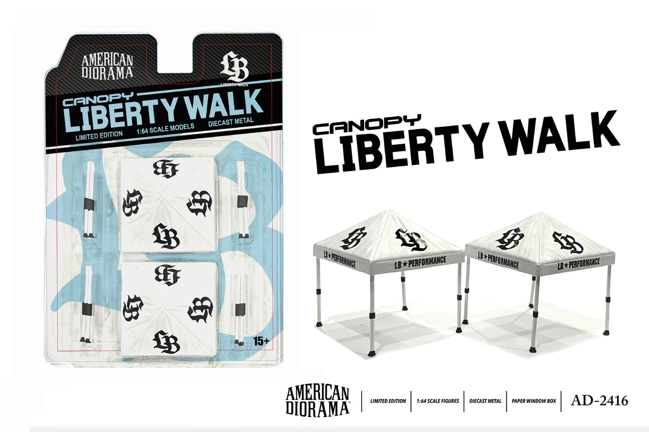 CANOPY SET "LIBERTY WALK" AMERICAN DIORAMA