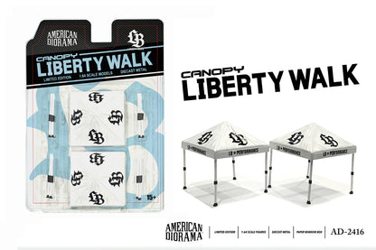 CANOPY SET "LIBERTY WALK" AMERICAN DIORAMA