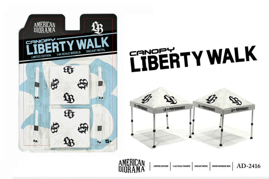 CANOPY SET "LIBERTY WALK" AMERICAN DIORAMA