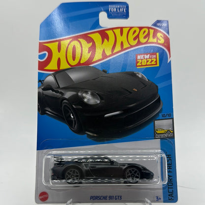 Porsche 911 GT3 Factory Fresh 10/10 Hotwheels 199/250 Mainline 1:64 *CHECK CONDITION*