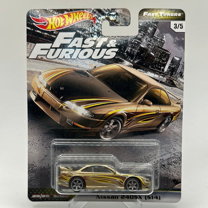 Nissan 240SX (S14) Fast Tuners 3/5 Hotwheels Premium Fast & Furious