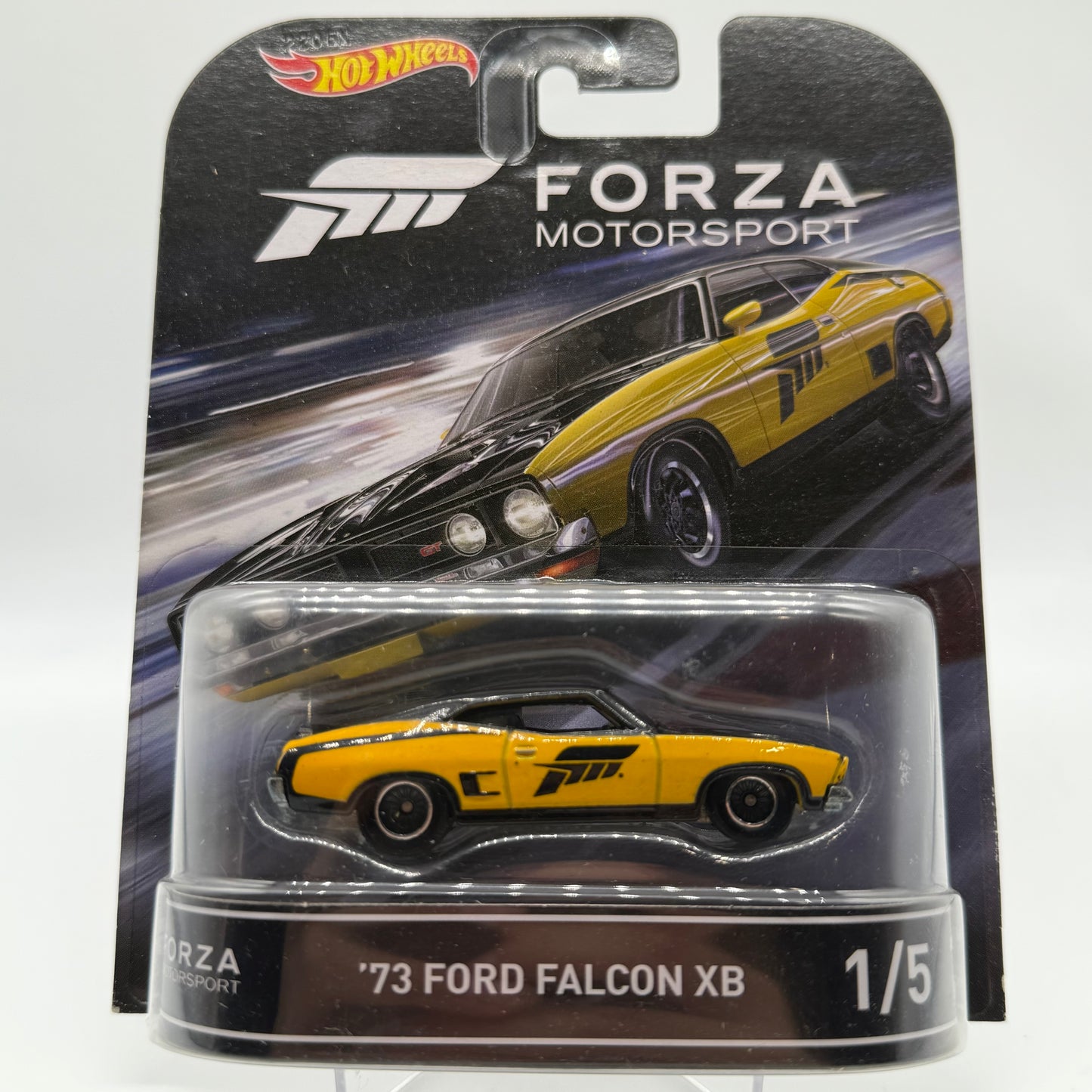 ‘73 Ford Falcon XB - FORZA MOTORSPORT 1/5 Hotwheels Premium 2016