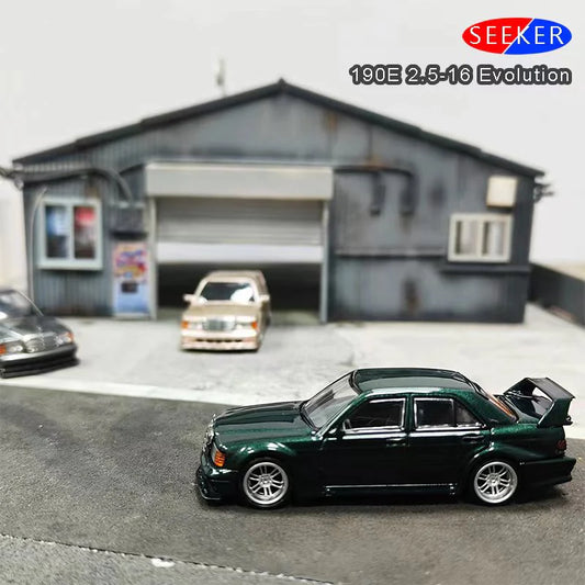 MERCEDES 190E W201 2.5-16 EVO -  SEEKER 1:64 GREEN