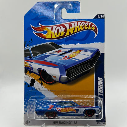 ‘70 Ford Torino - HW Racing 12 8/10 Hotwheels Mainline 178/247