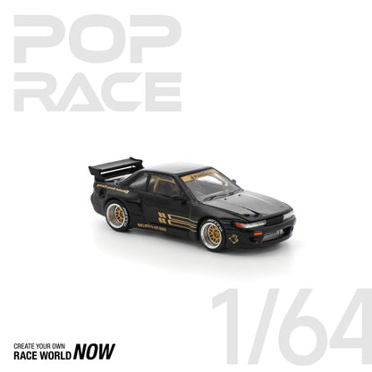 Pandem Nissan Silvia S13 BLACK Pop Race 1:64
