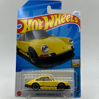 Porsche 911 Carrera RS 2.7 Factory Fresh 4/10 Hotwheels Mainline 46/250