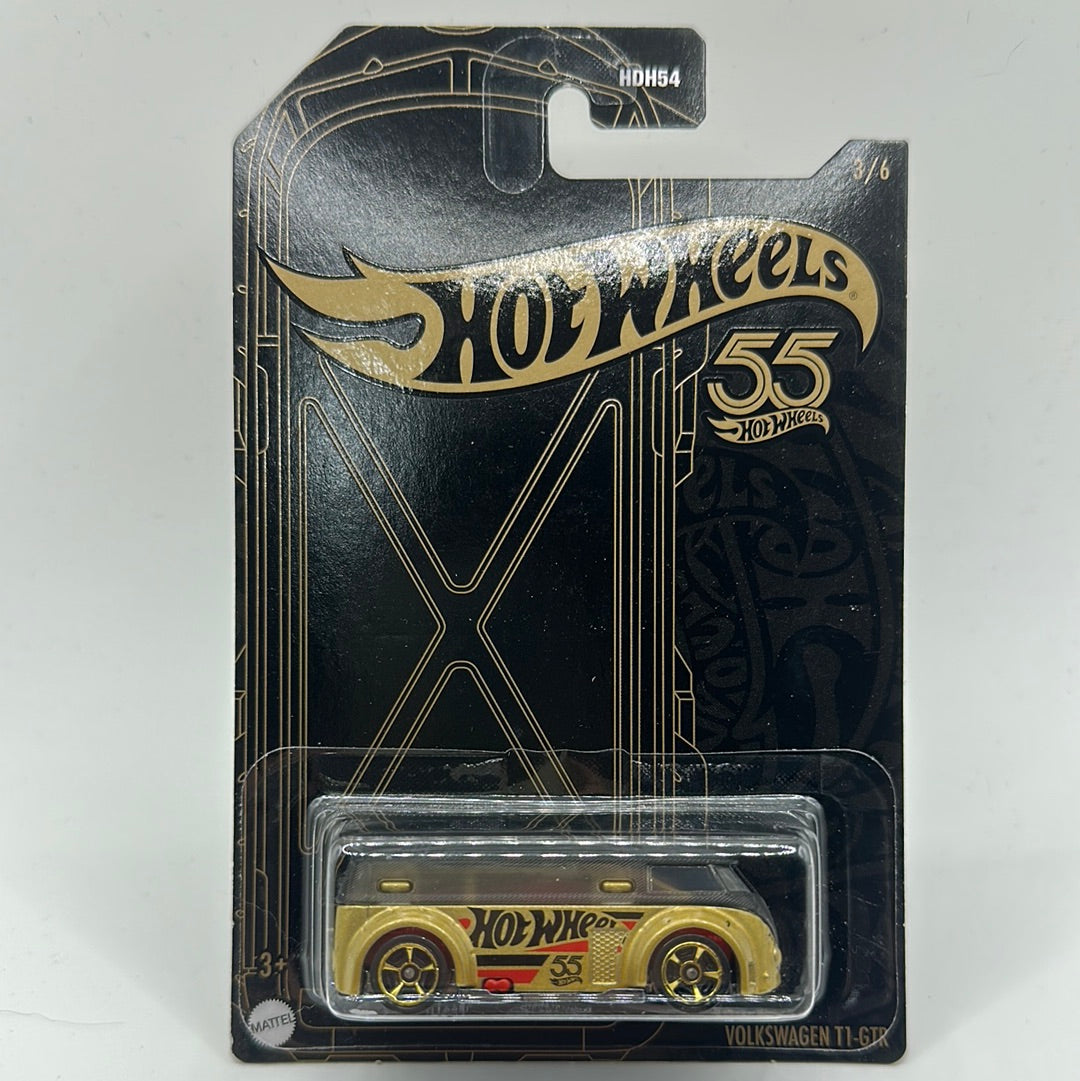 Volkswagen T1-GTR *CHASE* 55th Collector Edition Hotwheels Mainline 3/6