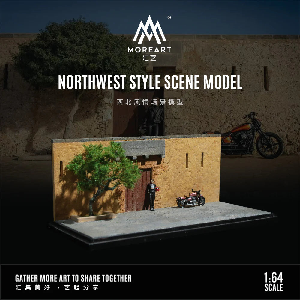 NORTHWEST STYLE SCENE MODEL MO901321 - MOREART 1:64
