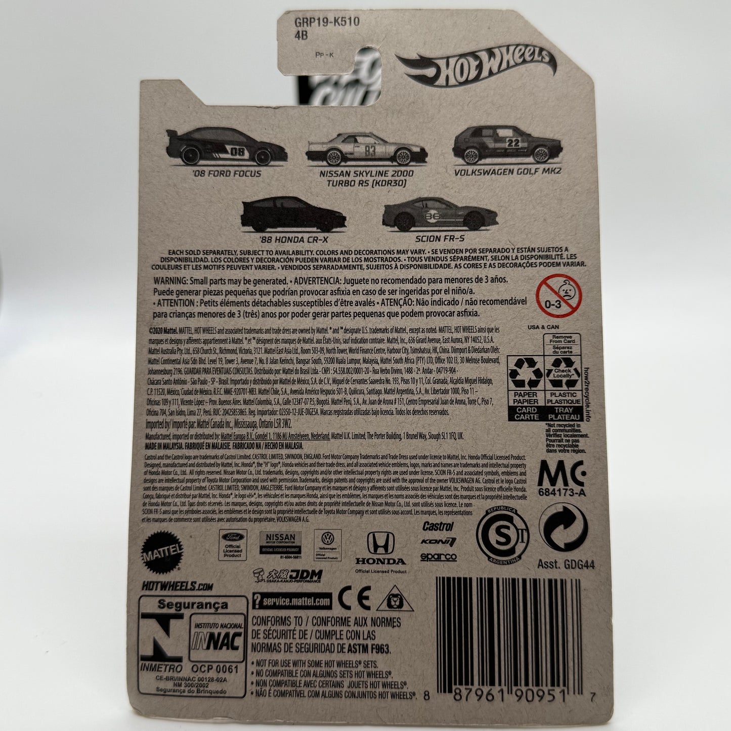 Nissan Skyline 2000 Turbo RS (KDR30) 2/5 Hotwheels Silver Series 2019 Release