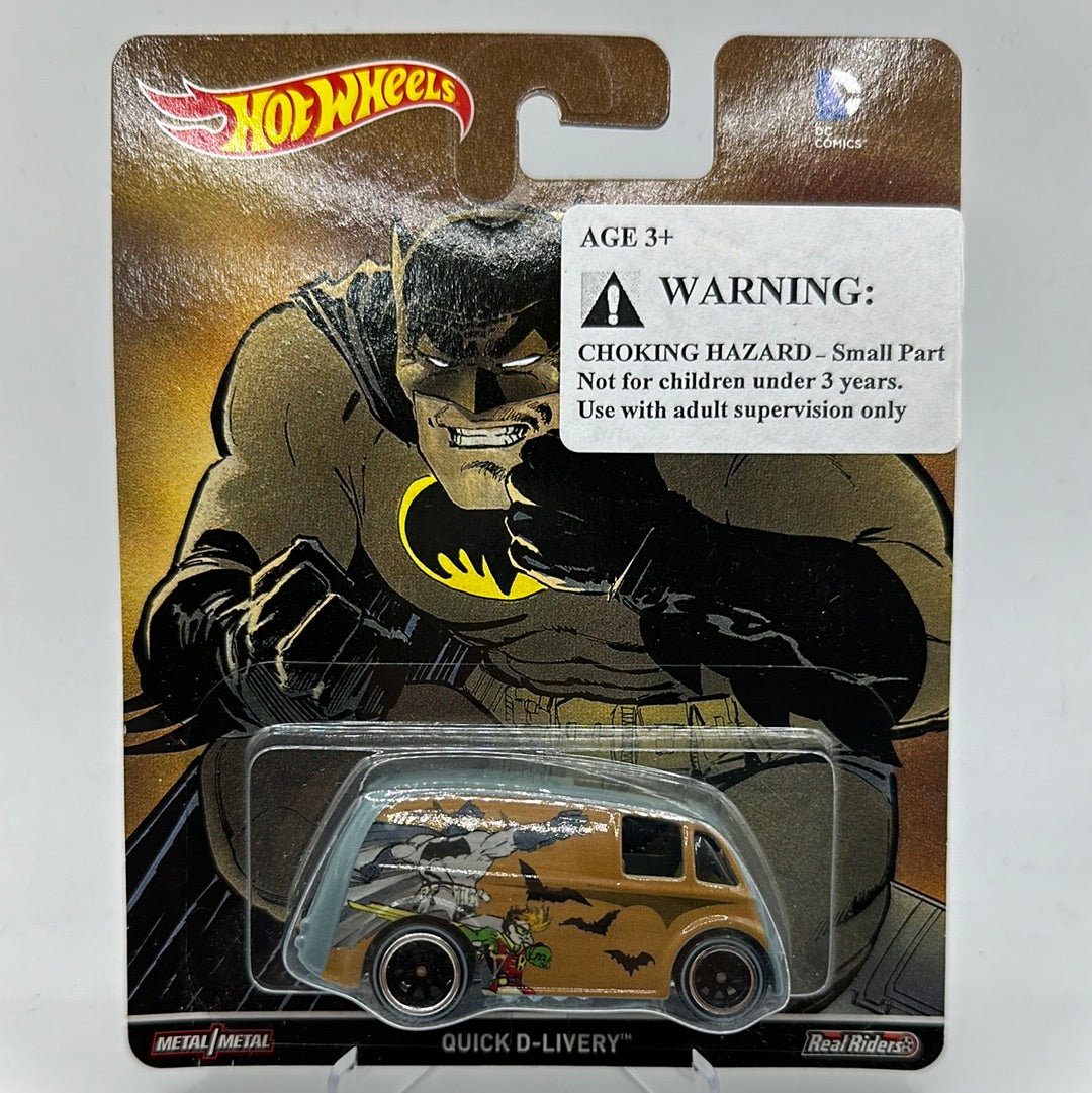 Quick D-Livery Batman DC Comics Hotwheels Premium 1:64 – Diecast Culture
