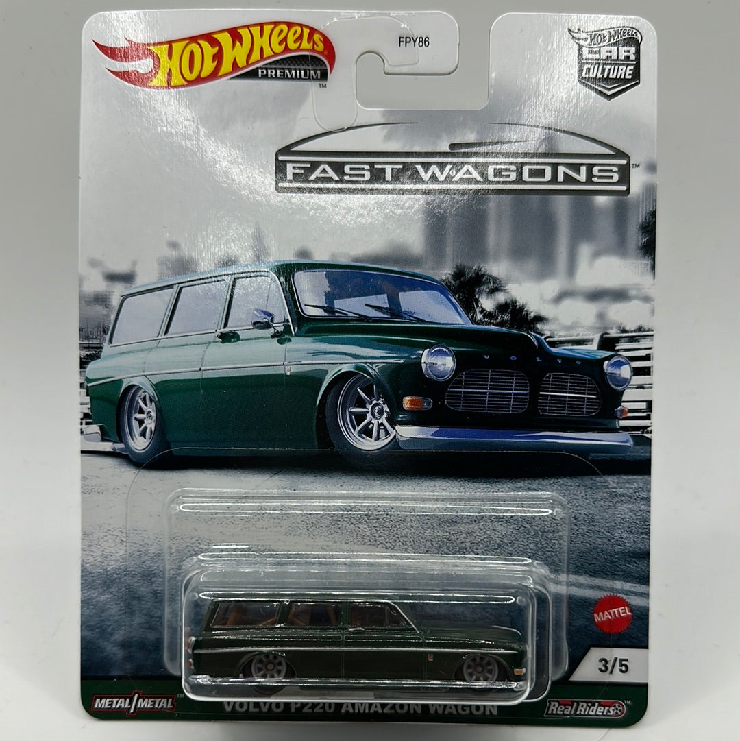 Volvo P220 Amazon Wagon Fast Wagons 3/5 Hotwheels Premium 1:64