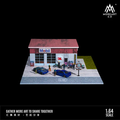 ROUTE 66 SCENE MODEL MO936405 - MOREART 1:64