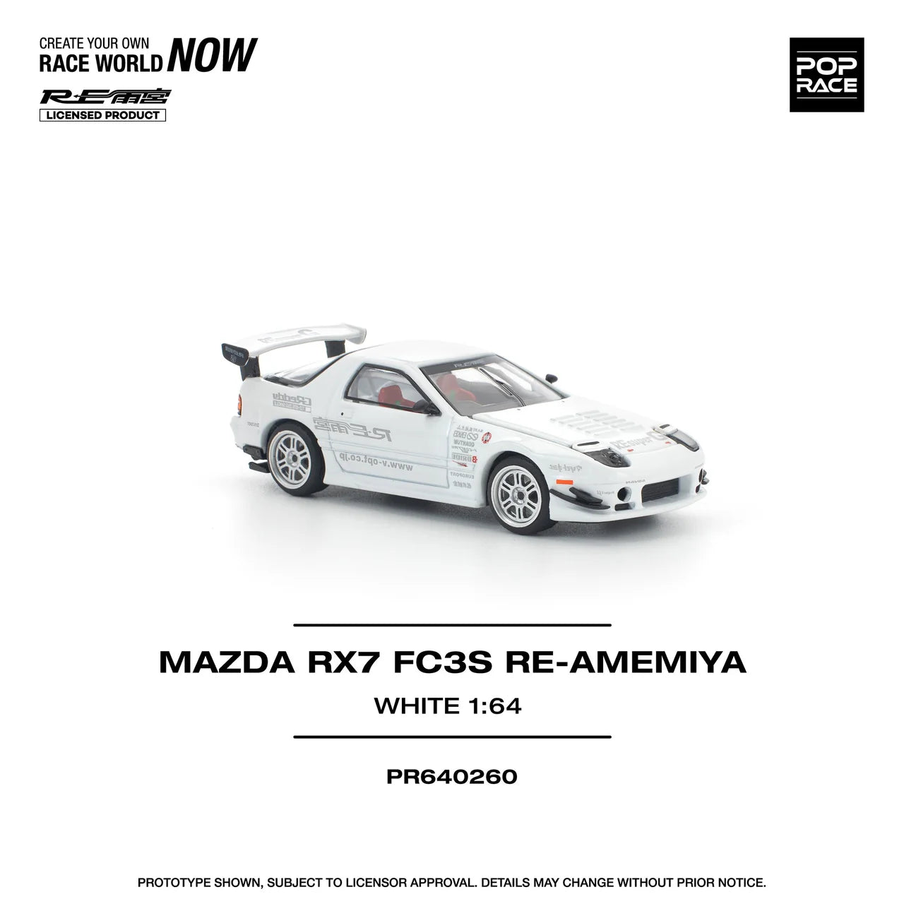Mazda RX-7 FD3S RE-AMIMEYA Pop Race 1:64
