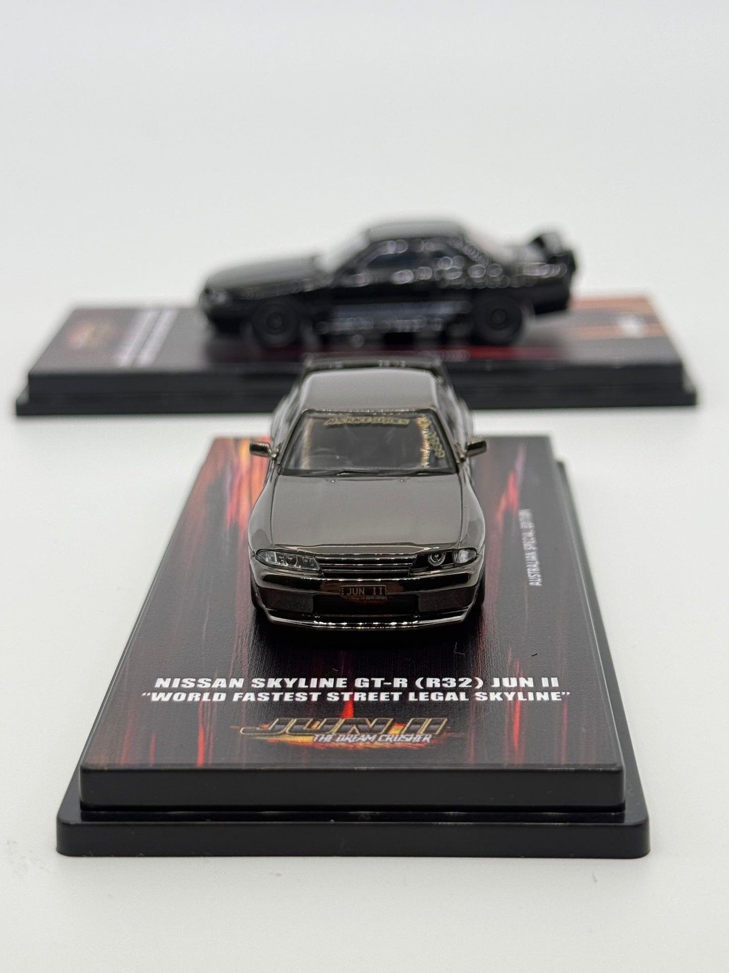 Nissan R32 GTR Jun II *CHASE VARIANT* - Inno64 Diecast Culture Collaboration