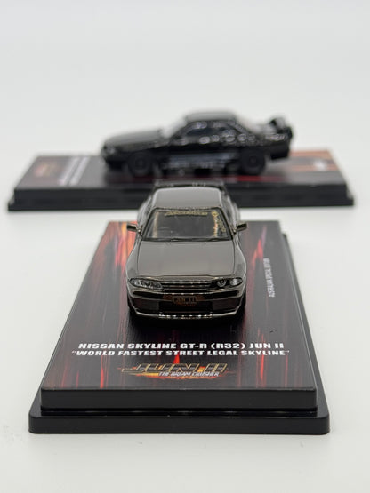 Nissan R32 GTR Jun II *CHASE VARIANT* - Inno64 Diecast Culture Collaboration
