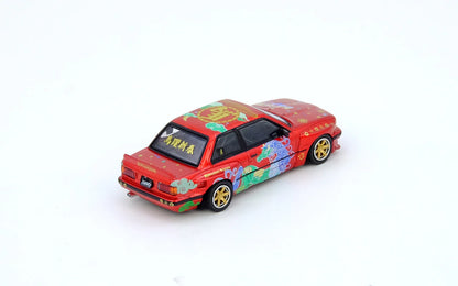 PANDEM ROCKET BUNNY BMW E30 The Year Of The Horse 2026 Limited Edition - INNO64 1:64
