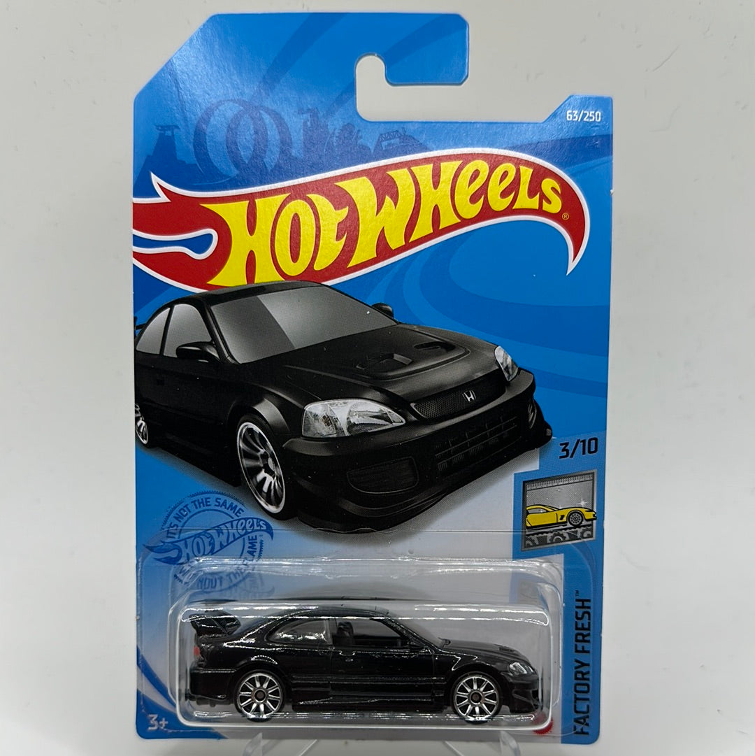 Honda Civic Si Factory Fresh 3/10 Hotwheels 63/250 Mainline